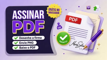 Assinar PDF online grátis no navegador