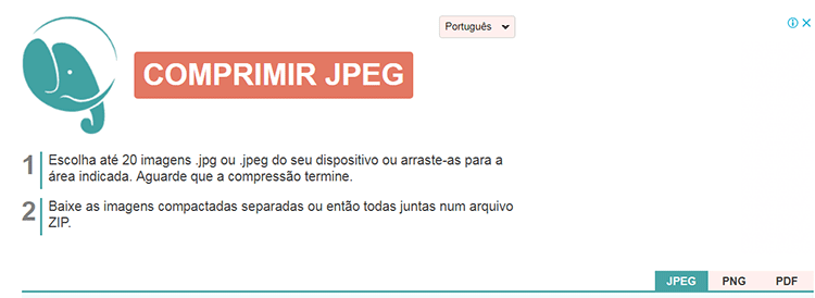 Site Comprimir JPG
