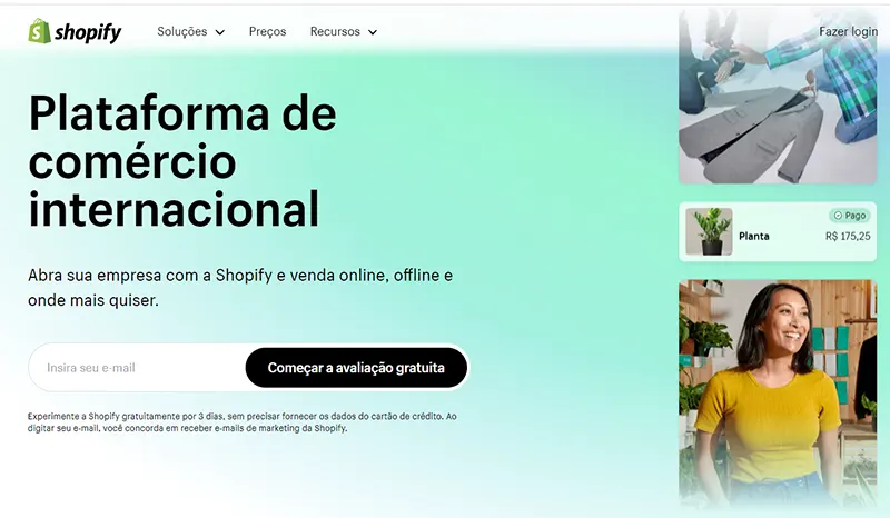 Shopify: Melhor para loja virtual