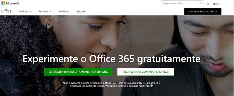 Criar conta outlook 365 grátis