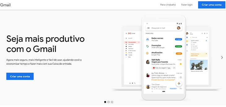 Como criar Gmail conta