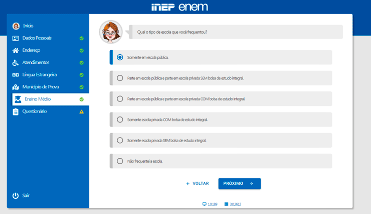 Ensino medio enem