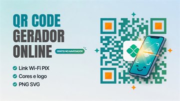 QR Code Gerador Online - Criar Códigos QR Grátis